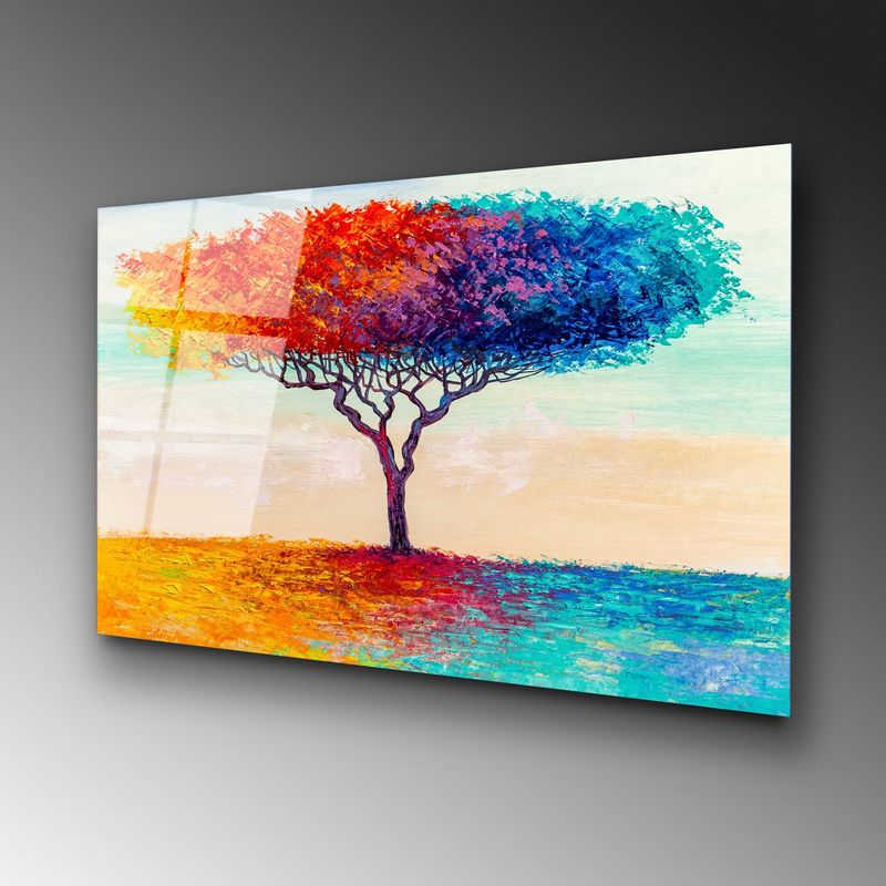 Casa si Gradina - Decoratiuni - Tablouri - Tablou decorativ, Wallxpert, sticla calita, multicolor, 70x100 cm, 123BZM2261 - Infinity.ro