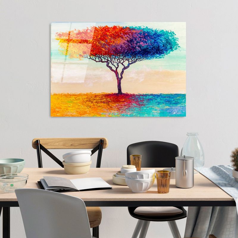 Casa si Gradina - Decoratiuni - Tablouri - Tablou decorativ, Wallxpert, sticla calita, multicolor, 70x100 cm, 123BZM2261 - Infinity.ro