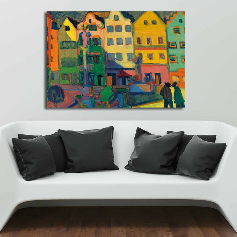 Casa si Gradina - Decoratiuni - Tablouri - Tablou decorativ, Wallxpert, panza, multicolor, 70x100 cm, rama lemn, 677VSL1157 - Infinity.ro