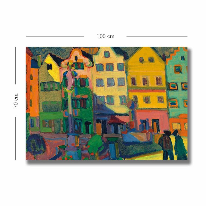 Casa si Gradina - Decoratiuni - Tablouri - Tablou decorativ, Wallxpert, panza, multicolor, 70x100 cm, rama lemn, 677VSL1157 - Infinity.ro