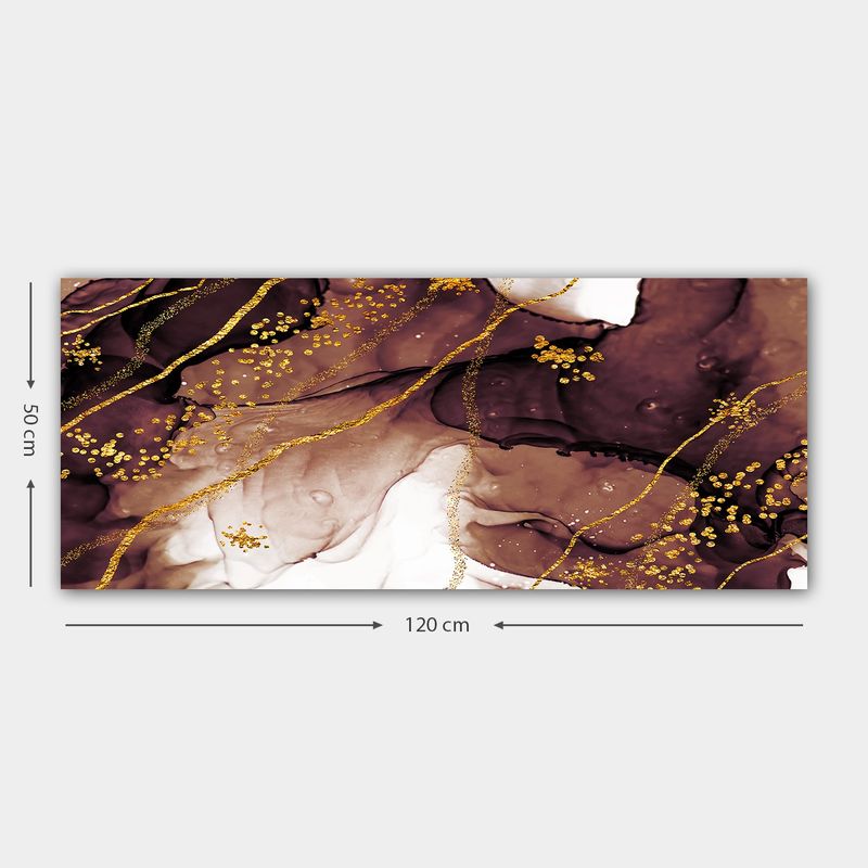 Casa si Gradina - Decoratiuni - Tablouri - Tablou canvas decorativ, Wallxpert, panza, multicolor, 50x120 cm, rama lemn, 451ERN1274 - Infinity.ro