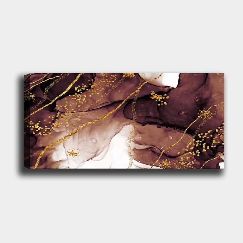 Casa si Gradina - Decoratiuni - Tablouri - Tablou canvas decorativ, Wallxpert, panza, multicolor, 50x120 cm, rama lemn, 451ERN1274 - Infinity.ro