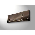 Casa si Gradina - Decoratiuni - Tablouri - Tablou canvas decorativ cu led, Wallxpert, piele de caprioara, multicolor, 30x90 cm, 239SHN3257 - Infinity.ro