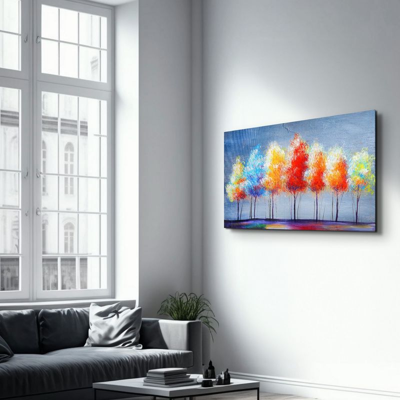 Casa si Gradina - Decoratiuni - Tablouri - Tablou decorativ, Wallxpert, sticla temperata, multicolor, 70x110 cm, 672BRS2348 - Infinity.ro