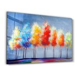 Casa si Gradina - Decoratiuni - Tablouri - Tablou decorativ, Wallxpert, sticla temperata, multicolor, 70x110 cm, 672BRS2348 - Infinity.ro