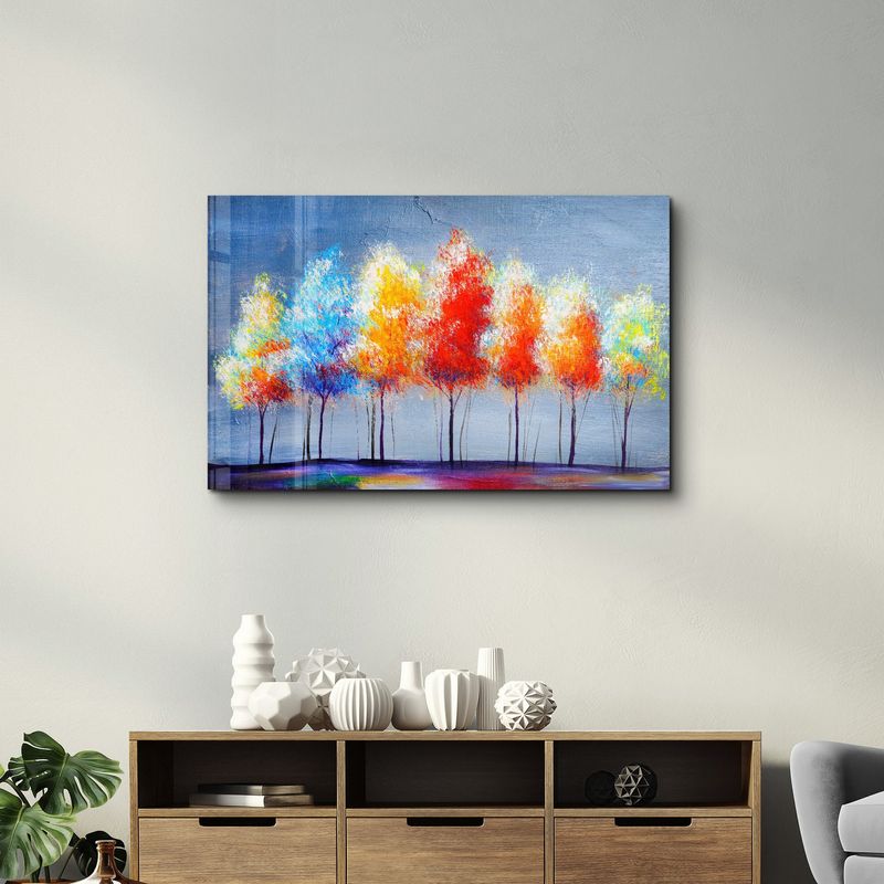 Casa si Gradina - Decoratiuni - Tablouri - Tablou decorativ, Wallxpert, sticla temperata, multicolor, 70x110 cm, 672BRS2348 - Infinity.ro