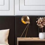 Casa si Gradina - Corpuri si surse de iluminat - Veioze si lampi - Veioze - Veioza, Opviq, metal, vintage, 28x15x45 cm, 103OPV1179 - Infinity.ro