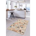 Casa si Gradina - Textile si covoare - Covoare - Covorase intrare - Covoras de intrare, Conceptum Hypnose, multicolor, 80x150 cm, 100% poliester, antiderapant, 882CHL1503 - Infinity.ro
