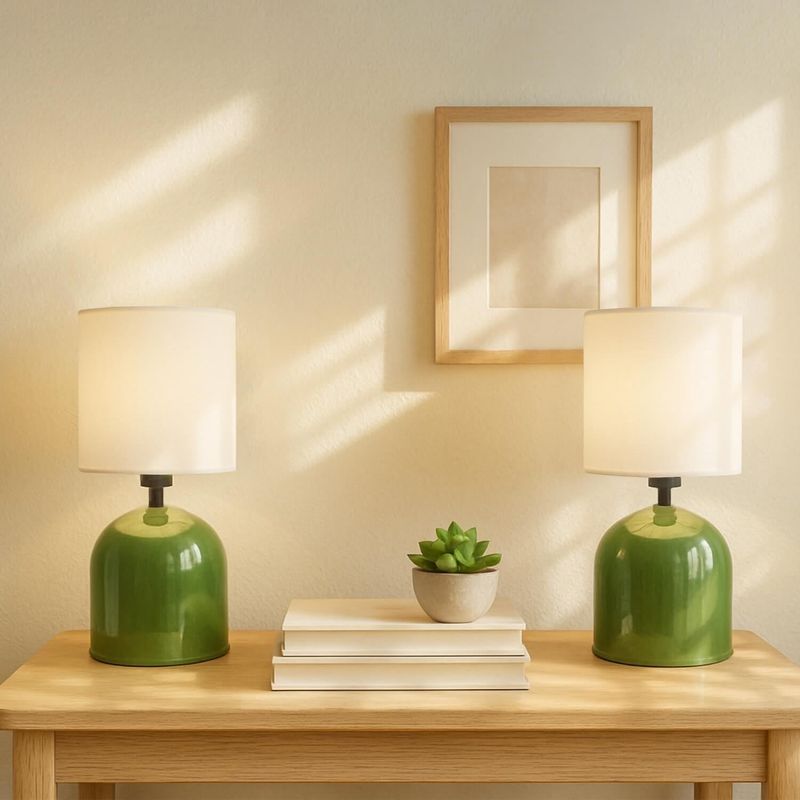 Casa si Gradina - Corpuri si surse de iluminat - Veioze si lampi - Veioze - Set veioze, Opviq, metal, crem, 15x15x31 cm, 780SGN4746 - Infinity.ro