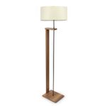 Casa si Gradina - Corpuri si surse de iluminat - Veioze si lampi - Lampadare - Lampadar, Opviq, mdf, crem, 150 cm, 780SGN4466 - Infinity.ro