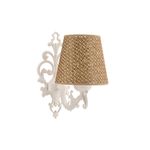 Casa si Gradina - Corpuri si surse de iluminat - Plafoniere, aplice si spoturi - Aplica de perete, Opviq, metal, natural si alb, 24x26 cm, 390FLH2339 - Infinity.ro