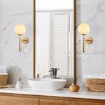 Casa si Gradina - Corpuri si surse de iluminat - Plafoniere, aplice si spoturi - Aplica de perete, Opviq, metal, auriu, 15x20x40 cm, 942FLG1313 - Infinity.ro