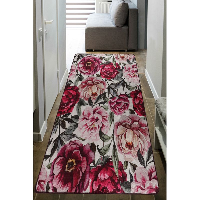 Casa si Gradina - Textile si covoare - Covoare - Covorase intrare - Covoras de intrare, Conceptum Hypnose, multicolor, 80x140 cm, 100% poliester, antiderapant, 286CHL5987 - Infinity.ro