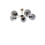 Casa si Gradina - Corpuri si surse de iluminat - Lustre si pendule - Lustra, Opviq, metal, cupru si fumuriu, 60x25 cm, 846STL2937 - Infinity.ro