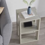 Casa si Gradina - Mobilier - Comode si corpuri - Noptiere - Noptiera, Hanah Home, pal melaminat, travertin, 30x30x55 cm, 776HMS3442 - Infinity.ro
