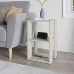 Casa si Gradina - Mobilier - Comode si corpuri - Noptiere - Noptiera, Hanah Home, pal melaminat, travertin, 30x30x55 cm, 776HMS3442 - Infinity.ro
