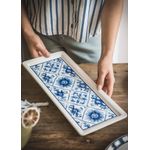 Casa si Gradina - Bucatarie si vesela - Vesela si tacamuri - Platouri de bucatarie - Platou, Hermia, ceramica, galben, 35x16x2 cm, 280TMA2213 - Infinity.ro