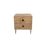 Casa si Gradina - Mobilier - Comode si corpuri - Noptiere - Noptiera, Hanah Home, pal melaminat, pin, 50x40x55 cm, 854KLN3311 - Infinity.ro