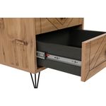 Casa si Gradina - Mobilier - Comode si corpuri - Noptiere - Noptiera, Hanah Home, pal melaminat, pin, 50x40x55 cm, 854KLN3311 - Infinity.ro