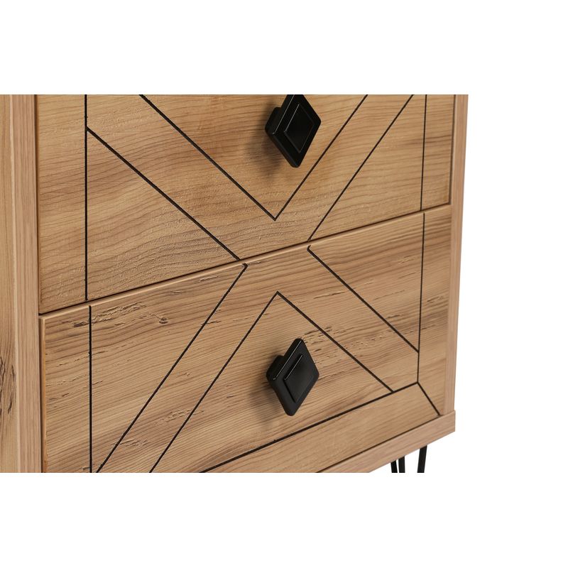 Casa si Gradina - Mobilier - Comode si corpuri - Noptiere - Noptiera, Hanah Home, pal melaminat, pin, 50x40x55 cm, 854KLN3311 - Infinity.ro