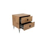 Casa si Gradina - Mobilier - Comode si corpuri - Noptiere - Noptiera, Hanah Home, pal melaminat, pin, 50x40x55 cm, 854KLN3311 - Infinity.ro
