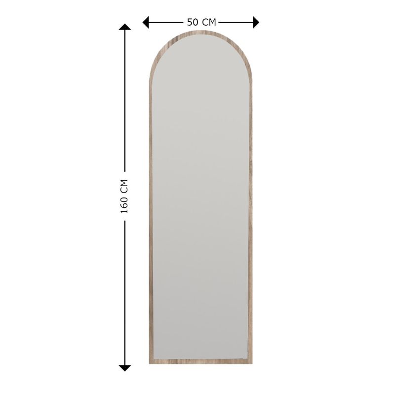 Casa si Gradina - Decoratiuni - Oglinzi - Oglinda, Hanah Home, mdf, nuc, 50x160x2.2 cm, 116SAM1157 - Infinity.ro
