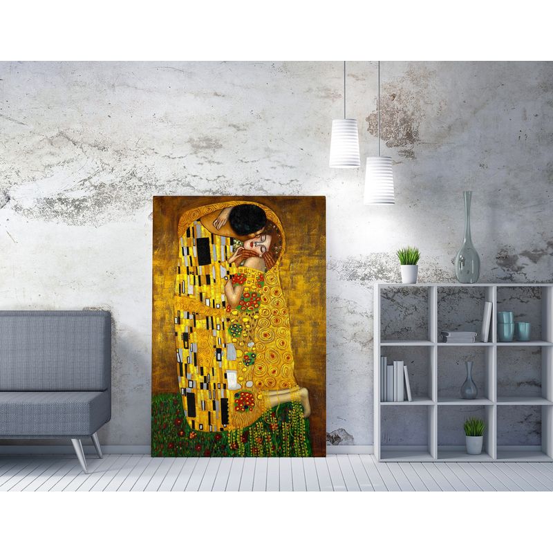 Casa si Gradina - Decoratiuni - Tablouri - Tablou decorativ pe panza, Wallxpert, multicolor, 50x70 cm, 50% poliester 50% bumbac, rama lemn, 265VGA1515 - Infinity.ro