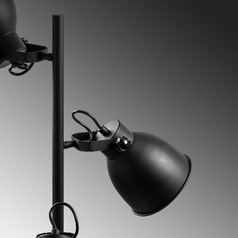 Casa si Gradina - Corpuri si surse de iluminat - Veioze si lampi - Lampadare - Lampadar, Opviq, metal, negru, 37x37x162 cm, 521SHN2256 - Infinity.ro