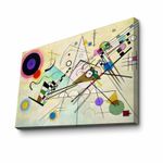 Casa si Gradina - Decoratiuni - Tablouri - Tablou canvas decorativ, Wallxpert, multicolor, panza piele de caprioara, 70x100 cm, rama lemn, 249CVT1542 - Infinity.ro