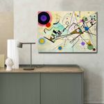 Casa si Gradina - Decoratiuni - Tablouri - Tablou canvas decorativ, Wallxpert, multicolor, panza piele de caprioara, 70x100 cm, rama lemn, 249CVT1542 - Infinity.ro