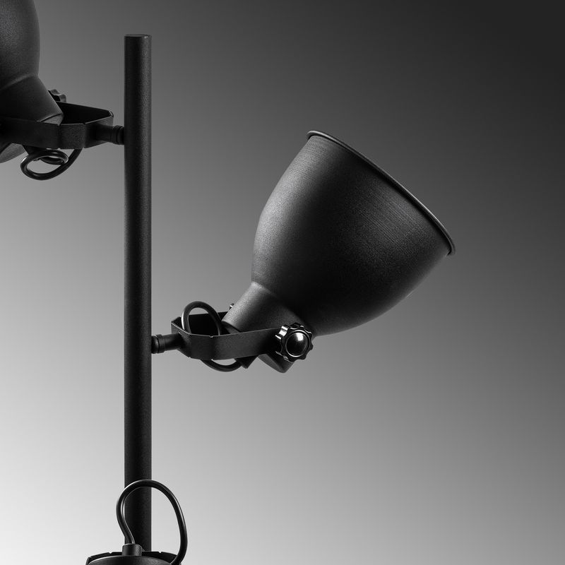 Casa si Gradina - Corpuri si surse de iluminat - Veioze si lampi - Lampadare - Lampadar, Opviq, metal, negru, 37x37x162 cm, 521SHN2256 - Infinity.ro