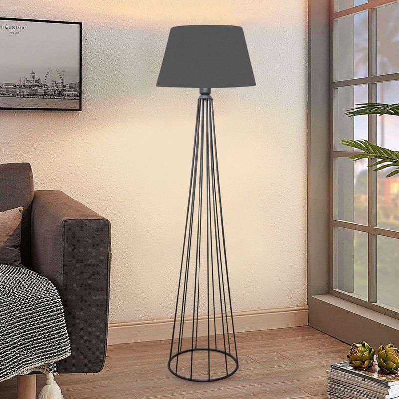 Casa si Gradina - Corpuri si surse de iluminat - Veioze si lampi - Lampadare - Lampadar, Opviq, metal, antracit, 155 cm, 780SGN2616 - Infinity.ro