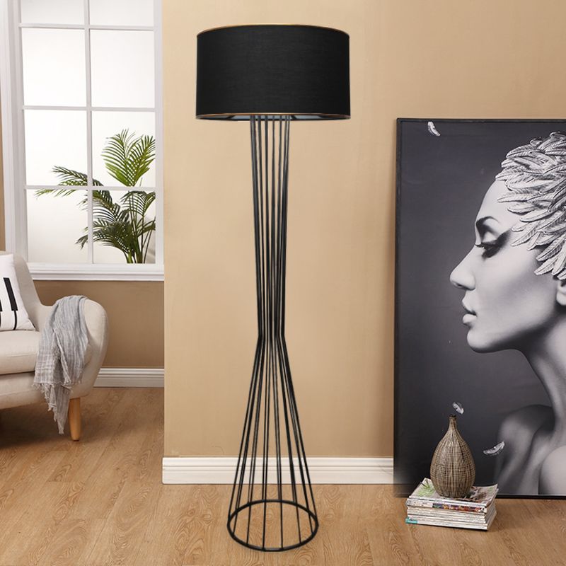 Casa si Gradina - Corpuri si surse de iluminat - Veioze si lampi - Lampadare - Lampadar, Opviq, metal, negru, 155 cm, 780SGN2623 - Infinity.ro