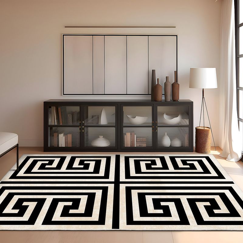 Casa si Gradina - Textile si covoare - Covoare - Covorase intrare - Covoras de intrare, Conceptum Hypnose, multicolor, 100x300 cm, catifea, antiderapant, 599HFT3581 - Infinity.ro