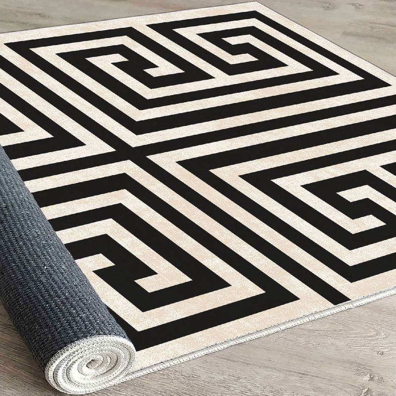 Casa si Gradina - Textile si covoare - Covoare - Covorase intrare - Covoras de intrare, Conceptum Hypnose, multicolor, 100x300 cm, catifea, antiderapant, 599HFT3581 - Infinity.ro