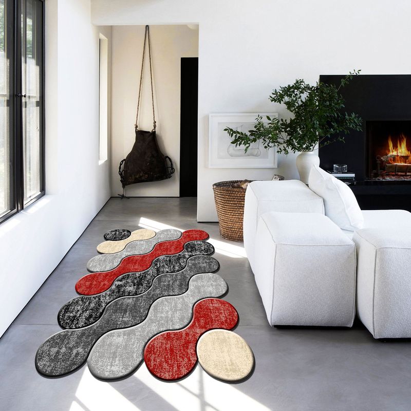 Casa si Gradina - Textile si covoare - Covoare - Covorase intrare - Covoras de intrare, Conceptum Hypnose, multicolor, 100x150 cm, 100% poliester, antiderapant, 476HFT1881 - Infinity.ro
