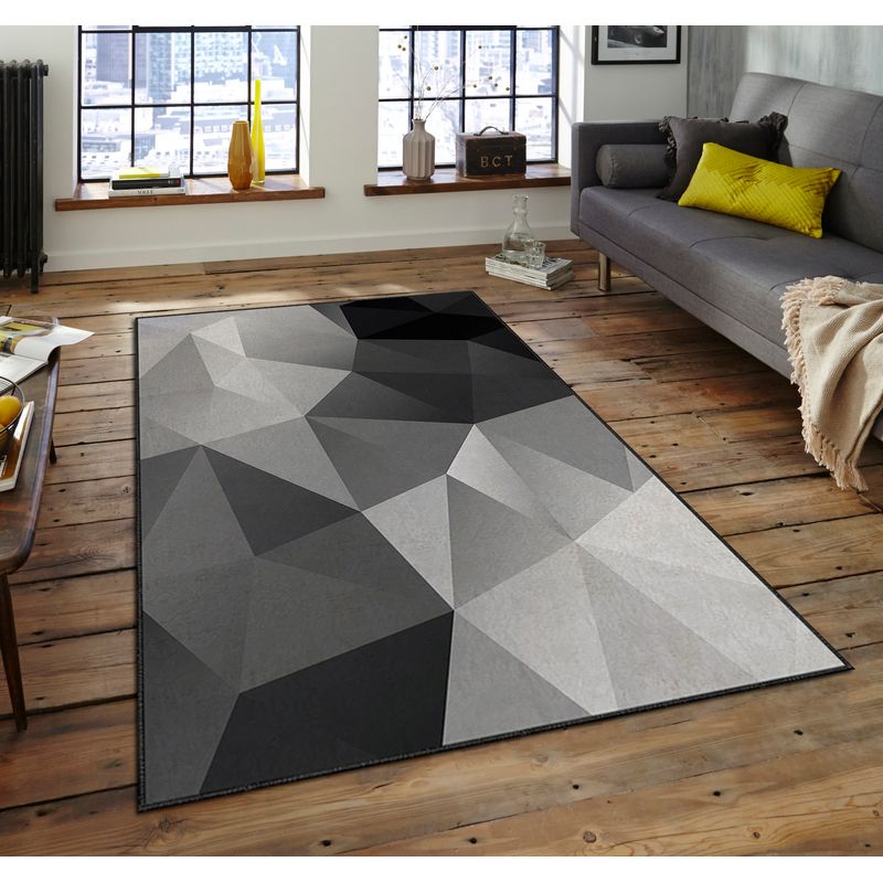 Casa si Gradina - Textile si covoare - Covoare - Covoare casa - Covor, Conceptum Hypnose, multicolor, 80x140 cm, 100% poliester, antiderapant, 288NGR2185 - Infinity.ro