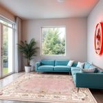 Casa si Gradina - Textile si covoare - Covoare - Covoare casa - Covor, Conceptum Hypnose, multicolor, 120x180 cm, catifea, antiderapant, 599HFT1252 - Infinity.ro