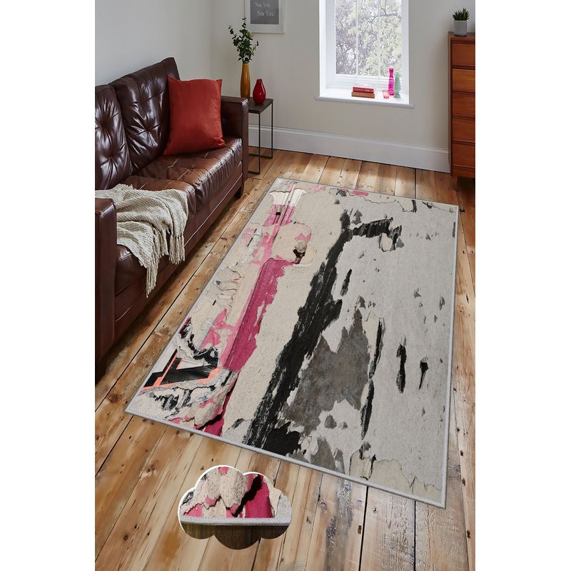 Casa si Gradina - Textile si covoare - Covoare - Covoare casa - Covor, Conceptum Hypnose, multicolor, 160x230 cm, 100% poliester, antiderapant, 571HFT2965 - Infinity.ro