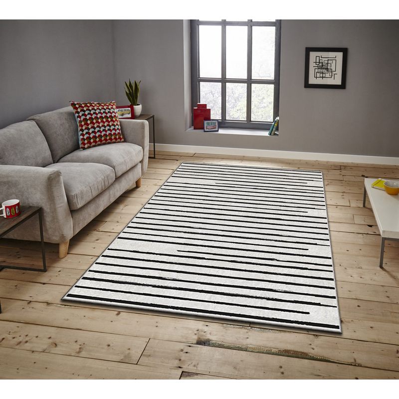 Casa si Gradina - Textile si covoare - Covoare - Covoare casa - Covor, Conceptum Hypnose, multicolor, 80x140 cm, 100% poliester, antiderapant, 288NGR1881 - Infinity.ro