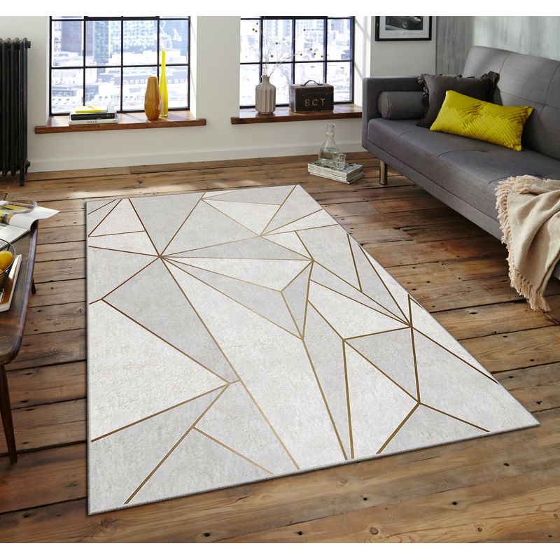 Casa si Gradina - Textile si covoare - Covoare - Covoare casa - Covor, Conceptum Hypnose, multicolor, 160x230 cm, 100% poliester, antiderapant, 288NGR2212 - Infinity.ro