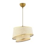 Casa si Gradina - Corpuri si surse de iluminat - Lustre si pendule - Candelabru, Opviq, metal, crem auriu, 32x32x65 cm - Infinity.ro