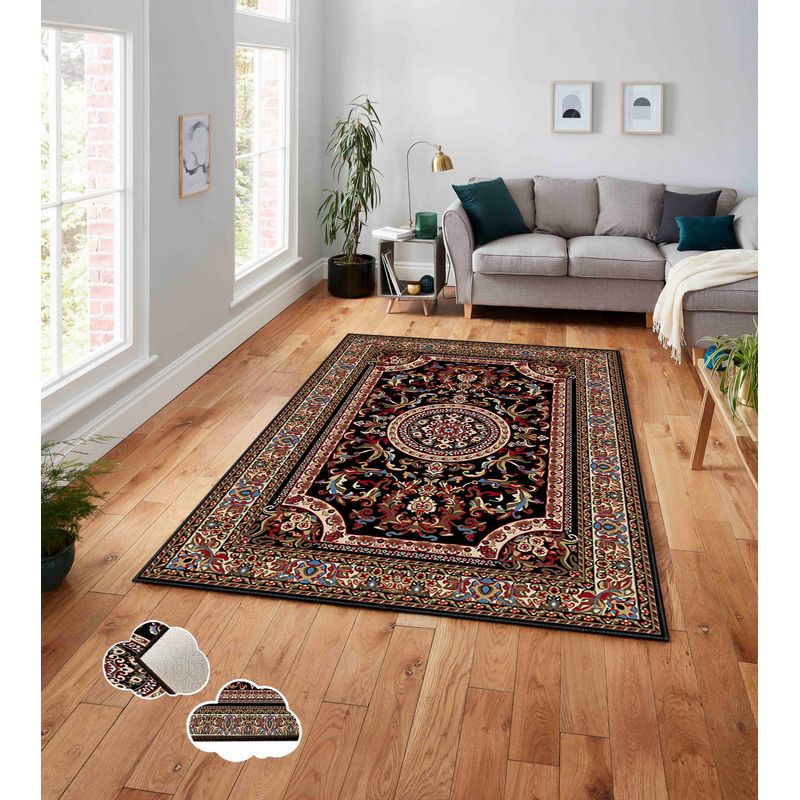 Casa si Gradina - Textile si covoare - Covoare - Covoare casa - Covor, Conceptum Hypnose, multicolor, 80x140 cm, 100% poliester, antiderapant, 288NGR2235 - Infinity.ro