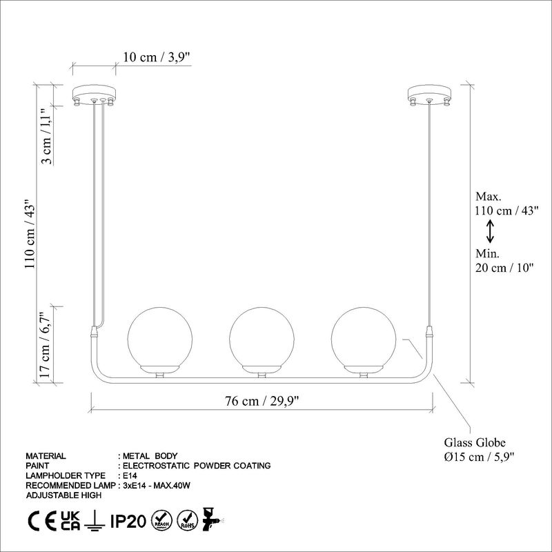 Casa si Gradina - Corpuri si surse de iluminat - Lustre si pendule - Candelabru, Opviq, metal, auriu, 76x15x20-110 cm - Infinity.ro