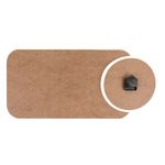 Casa si Gradina - Decoratiuni - Ceasuri - Ceas decorativ, Wallxpert, mdf, multicolor, 68x32 cm, 238HMA5142 - Infinity.ro