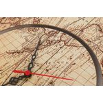 Casa si Gradina - Decoratiuni - Ceasuri - Ceas decorativ, Wallxpert, mdf, multicolor, 68x32 cm, 238HMA5142 - Infinity.ro