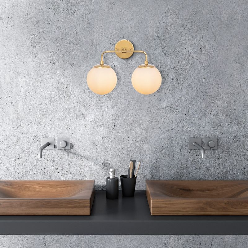 Casa si Gradina - Corpuri si surse de iluminat - Plafoniere, aplice si spoturi - Aplica, Opviq, metal, auriu, 37x21x27 cm, 942FLG2174 - Infinity.ro