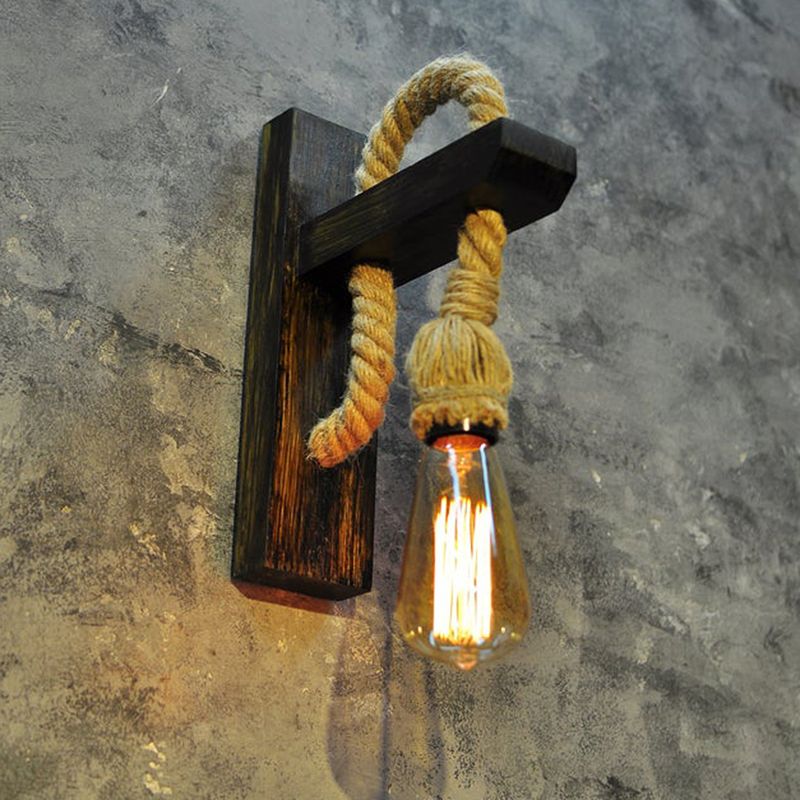 Casa si Gradina - Corpuri si surse de iluminat - Plafoniere, aplice si spoturi - Aplica, Opviq, lemn de molid, bej, 30x23x9 cm - Infinity.ro