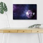 Casa si Gradina - Decoratiuni - Tablouri - Tablou canvas cu led, Wallxpert, piele intoarsa, multicolor, 45x70 cm, 254LED4341 - Infinity.ro