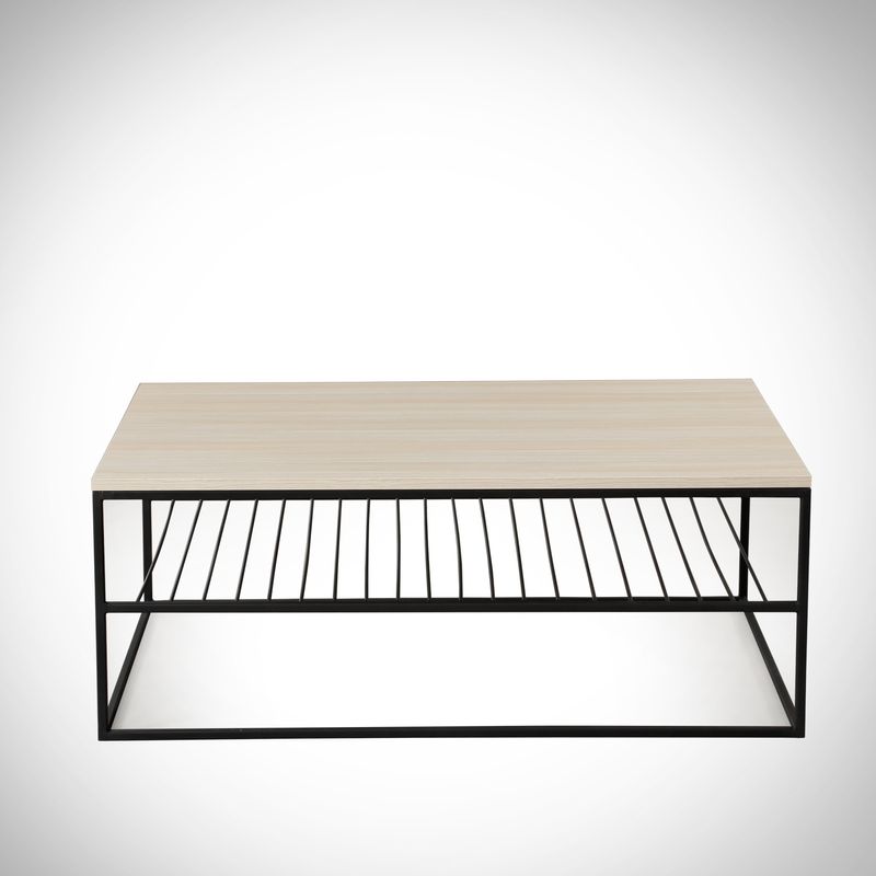 Casa si Gradina - Mobilier - Mese si birouri - Masute de cafea - Masuta de cafea, Hanah Home, pal melaminat, stejar, 95x55x43 cm, 801CMY2833 - Infinity.ro